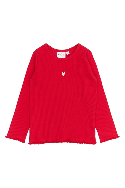 The New Siblings Rianna Rib Tee - Ski Patrol